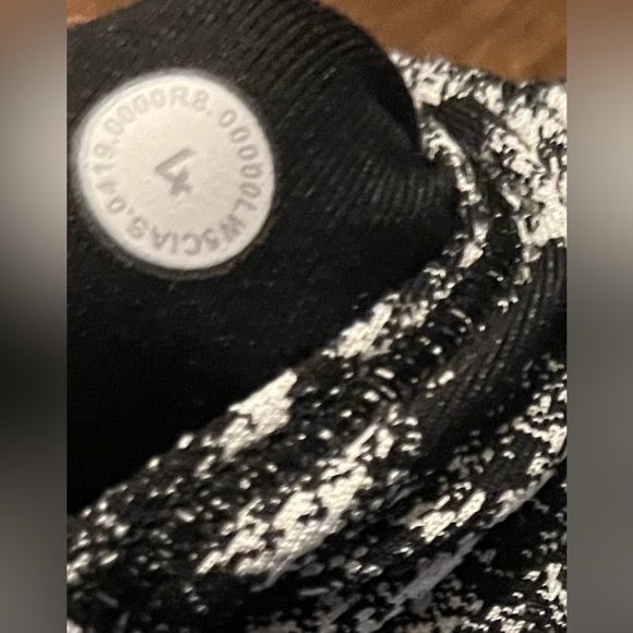 Lululemon wonder jacquard black white mist leggings - Picture 4 of 10